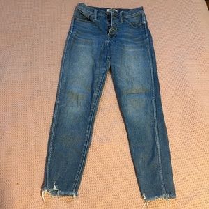 Madewell 10” High Rise Skinny Jeans
